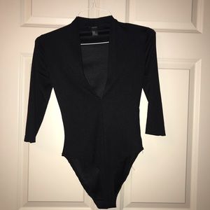 Bodysuit from Forever21 V-neck